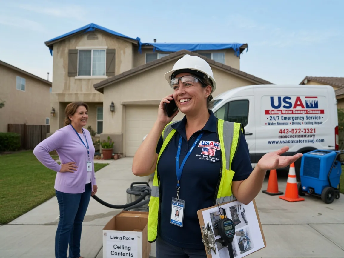 Ceiling Water Damage Restoration Ames, OK FAQs